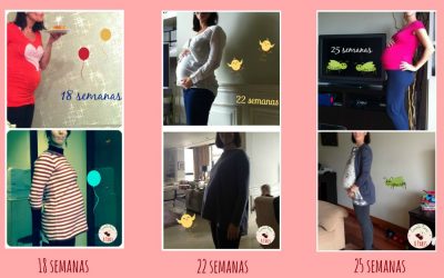 Barriga embarazo gemelar vs embarazo individual